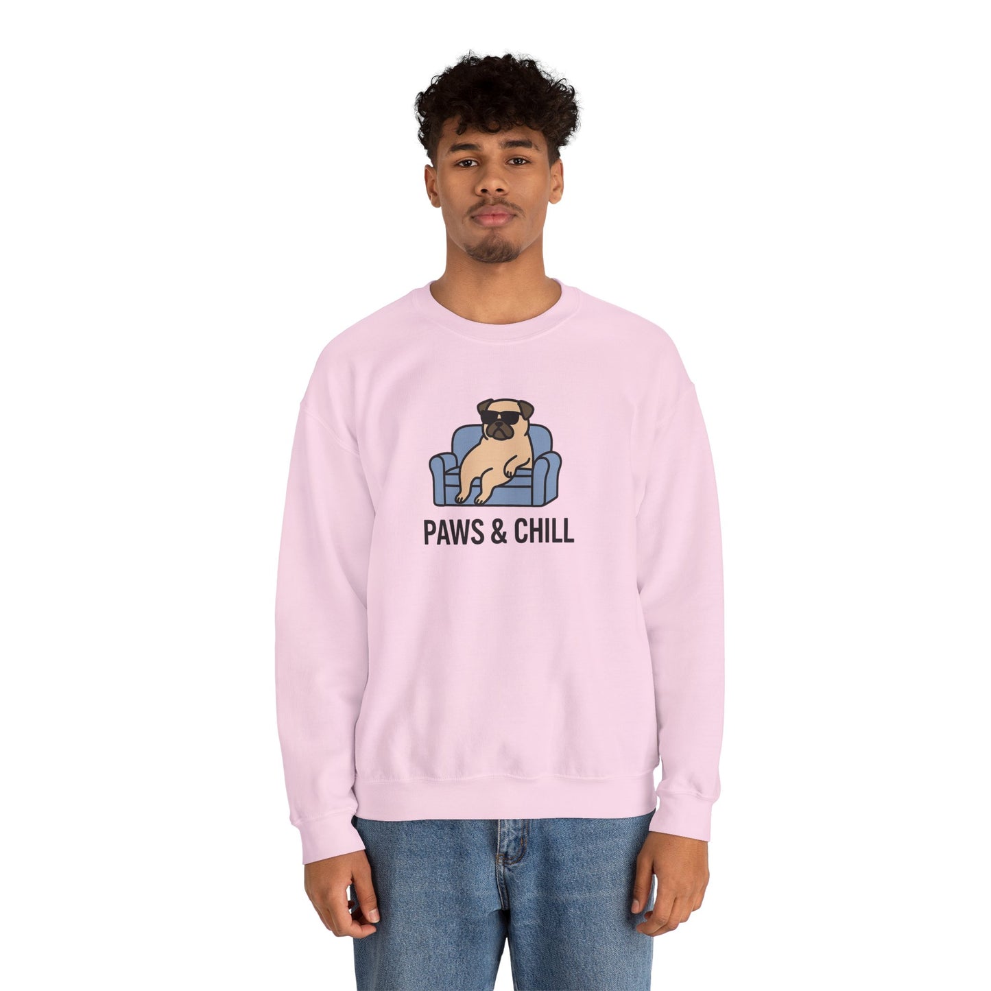 Cozy Dog-Lover Crewneck Sweatshirt