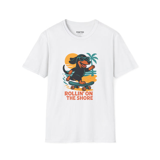 Cool Dog Surfing Unisex T-Shirt