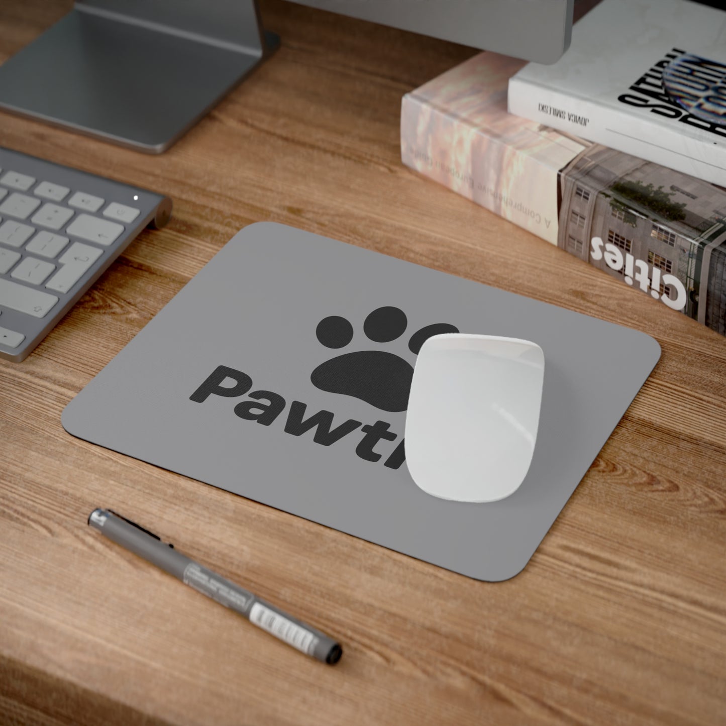 Paw Print Desk Mouse Pad