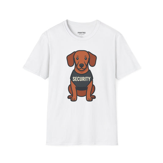 Funny Dog Security T-Shirt