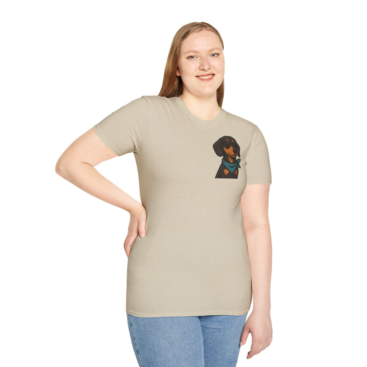 Adorable Dachshund Graphic T-Shirt