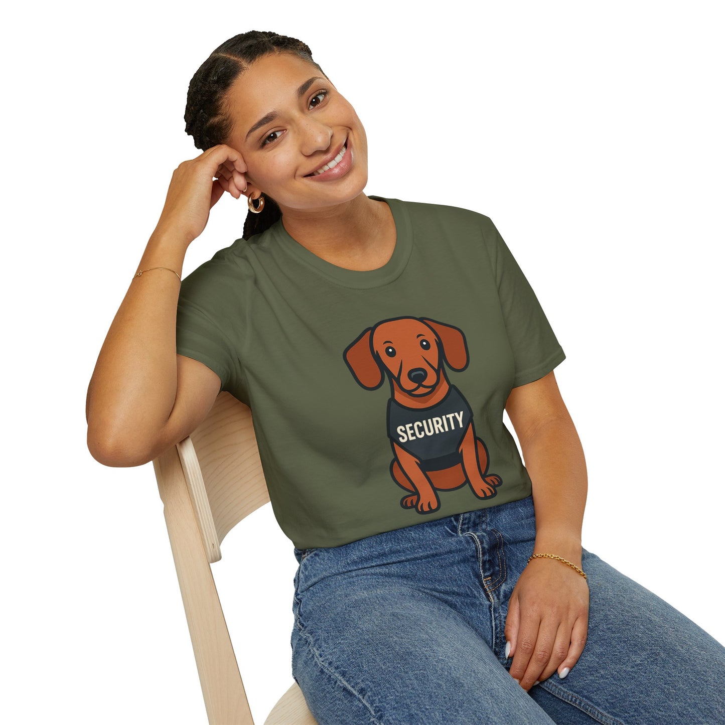 Funny Dog Security T-Shirt