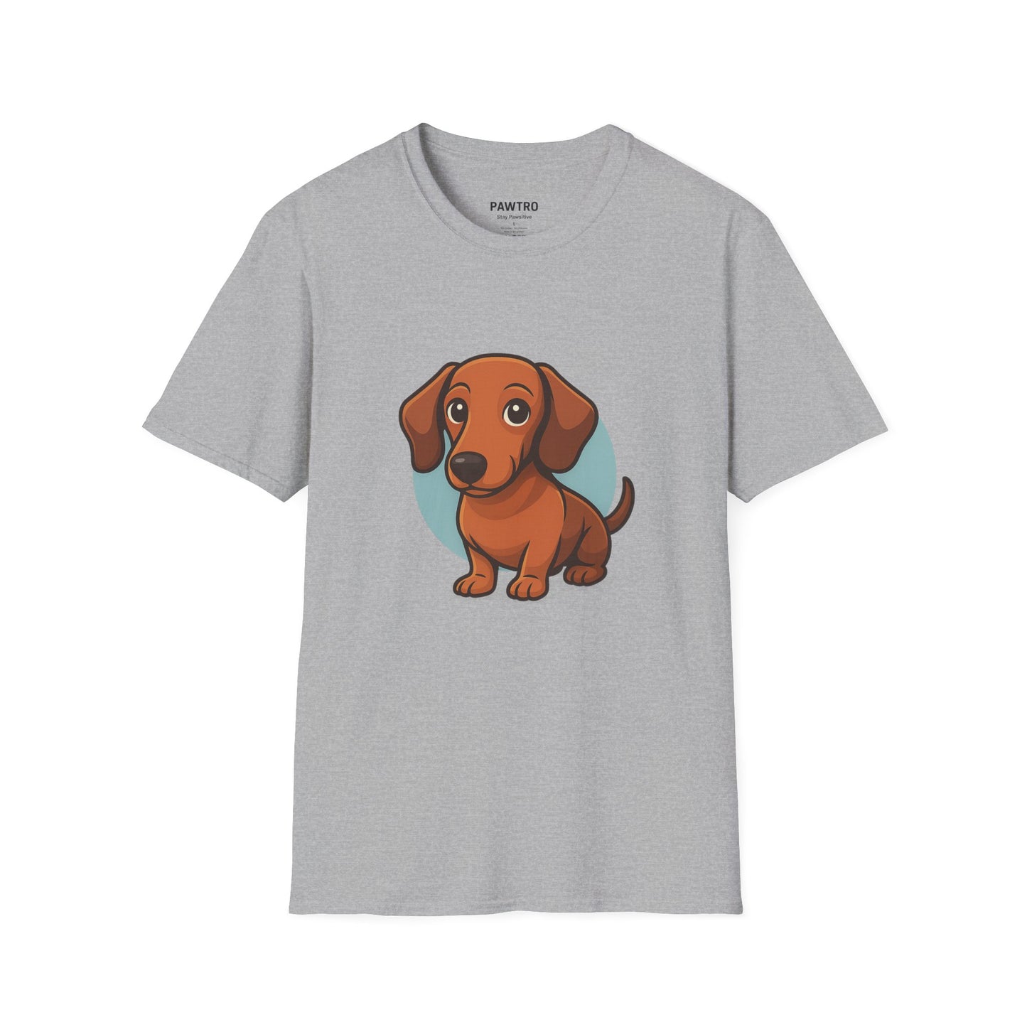 Cute Dog Illustration Unisex T-Shirt