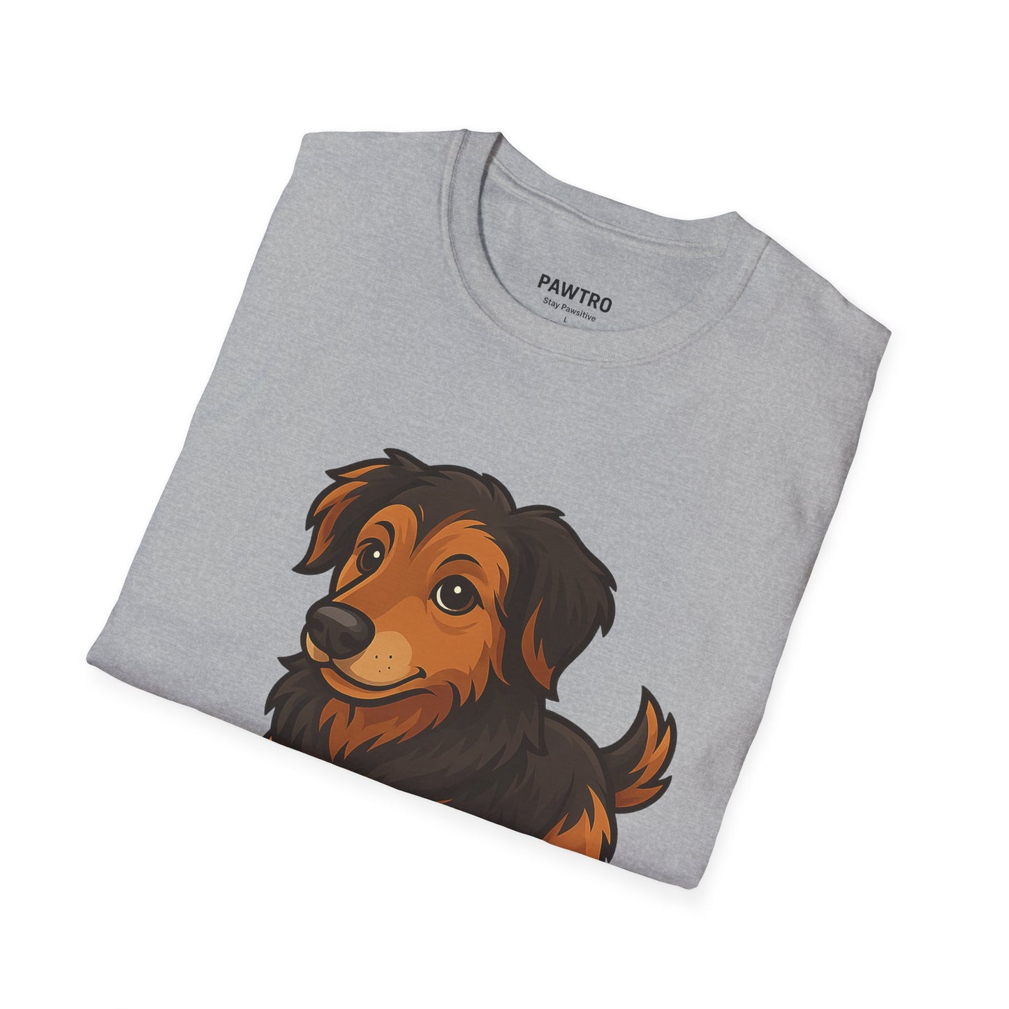 Cute Dog Graphic T-Shirt, Casual Wear