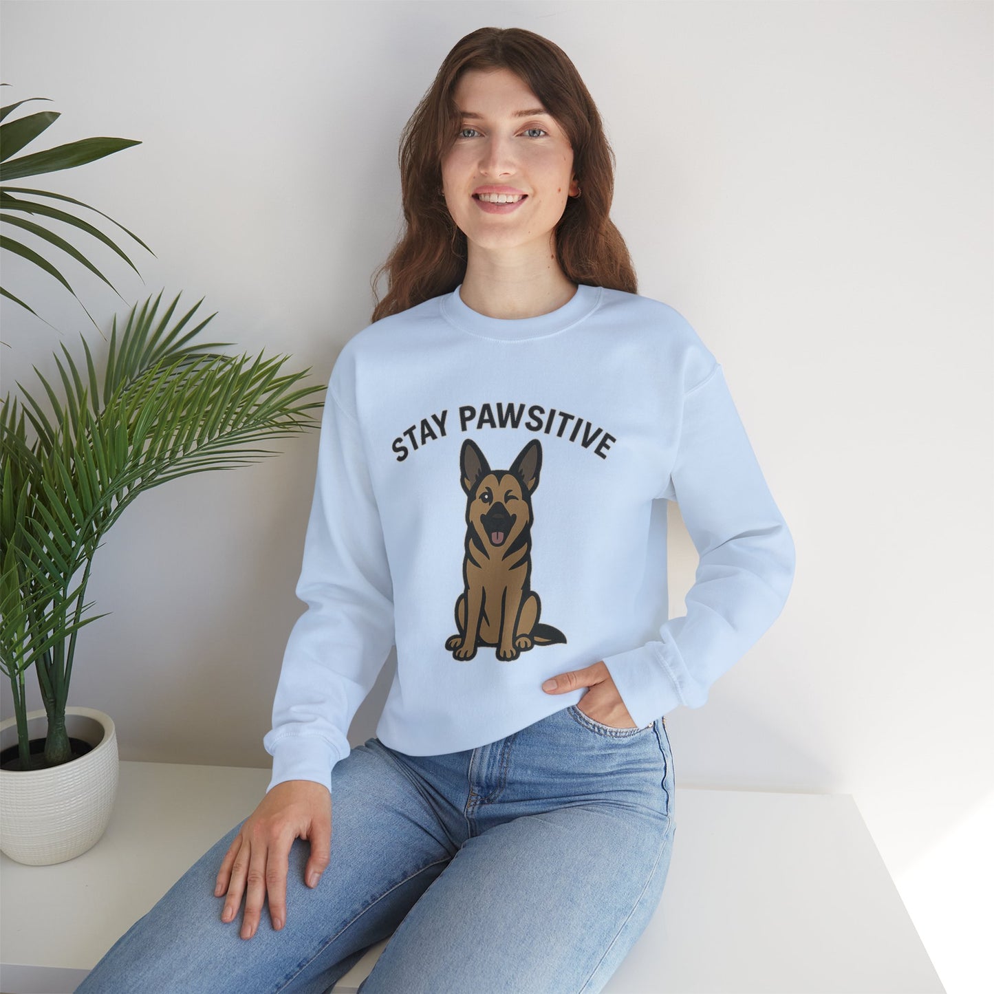 Stay Pawsitive Unisex Sweatshirt