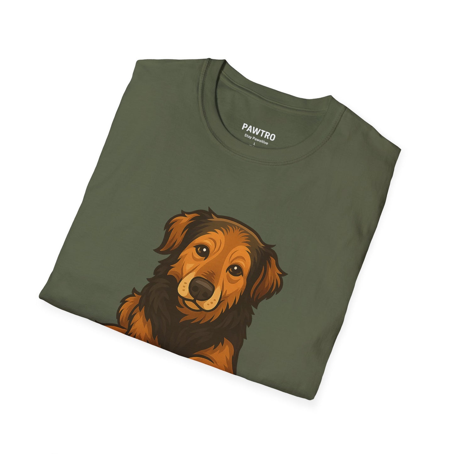 Cute Dog Graphic Unisex Softstyle T-Shirt