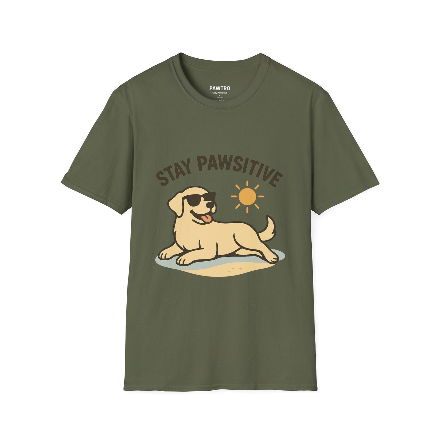 Stay Pawsitive Dog Lover T-Shirt