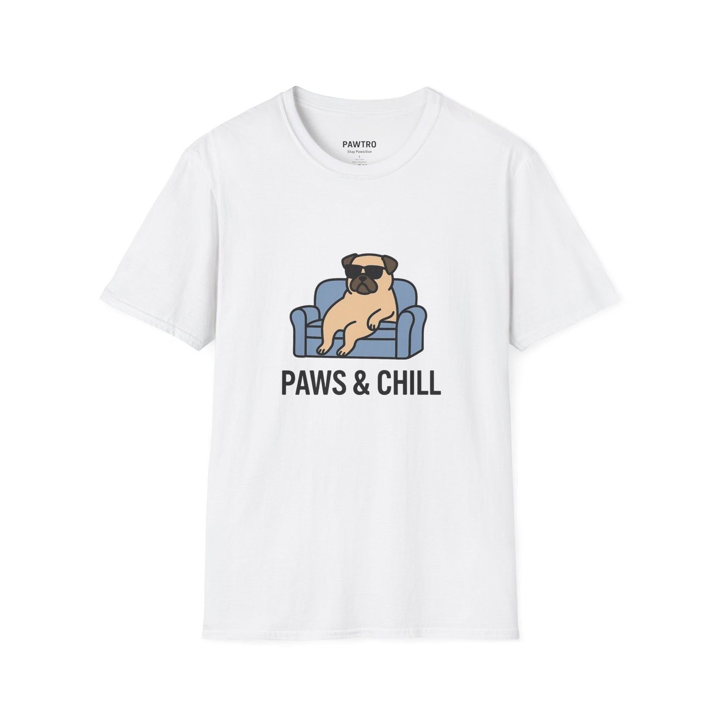 Unisex Paws & Chill T-Shirt, Funny Pet Lover Tee