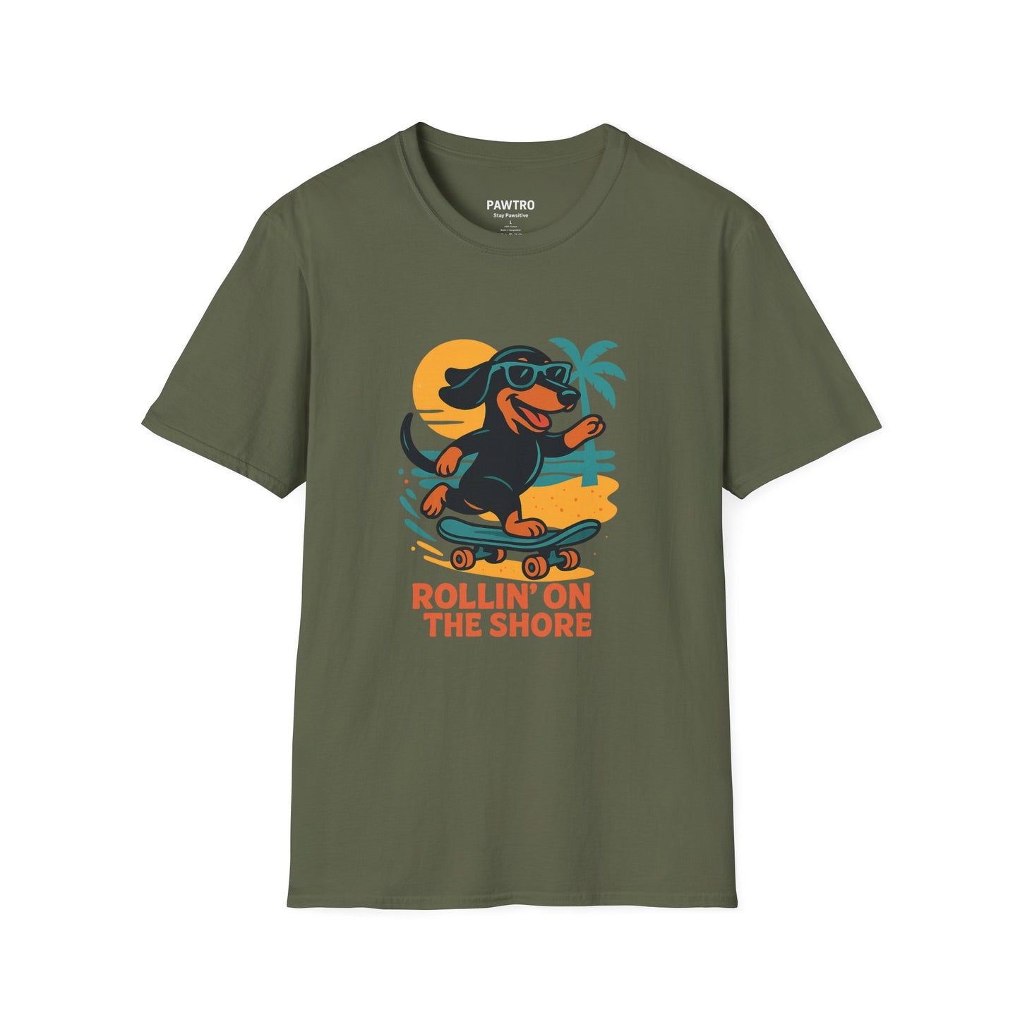 Cool Dog Surfing Unisex T-Shirt