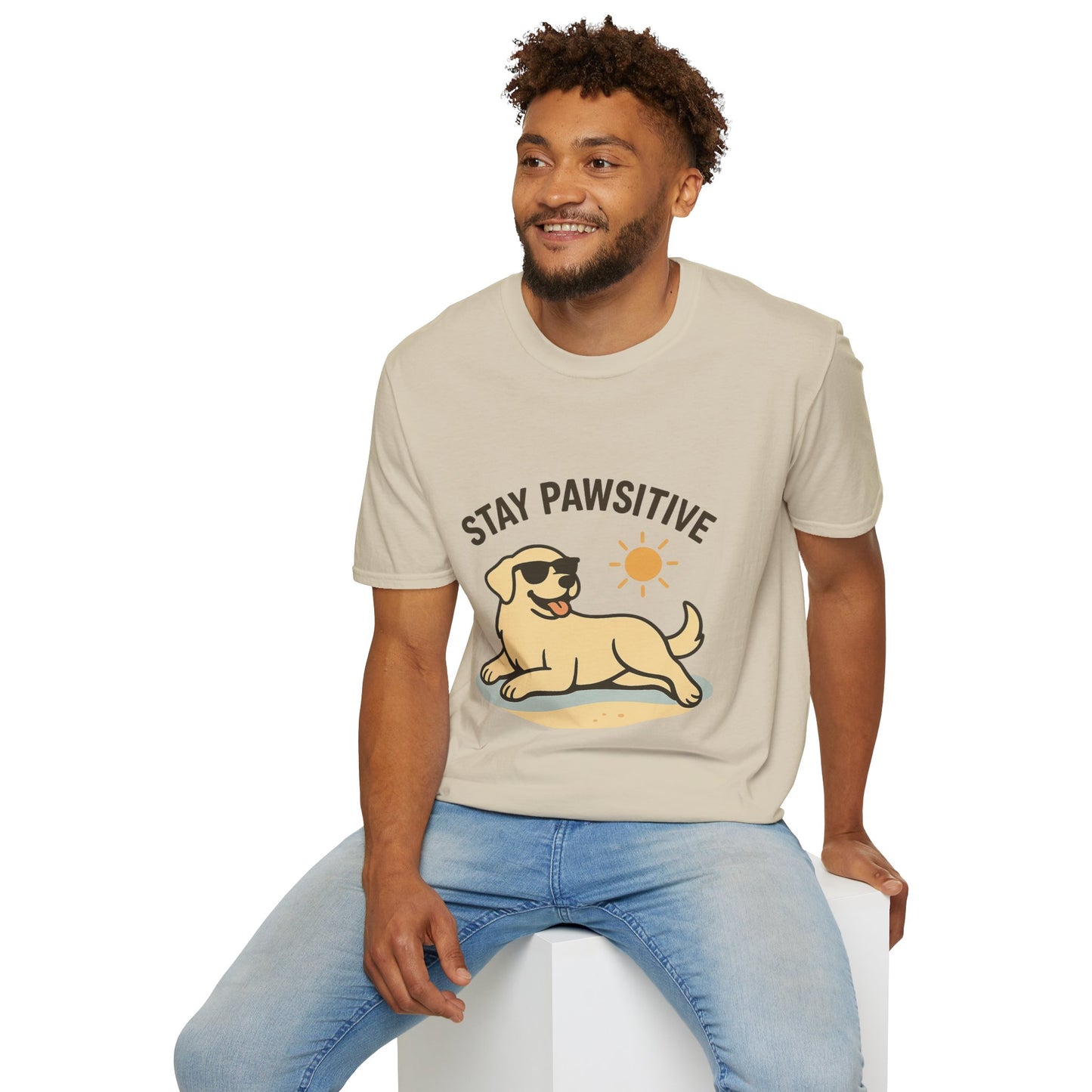 Stay Pawsitive Dog Lover T-Shirt