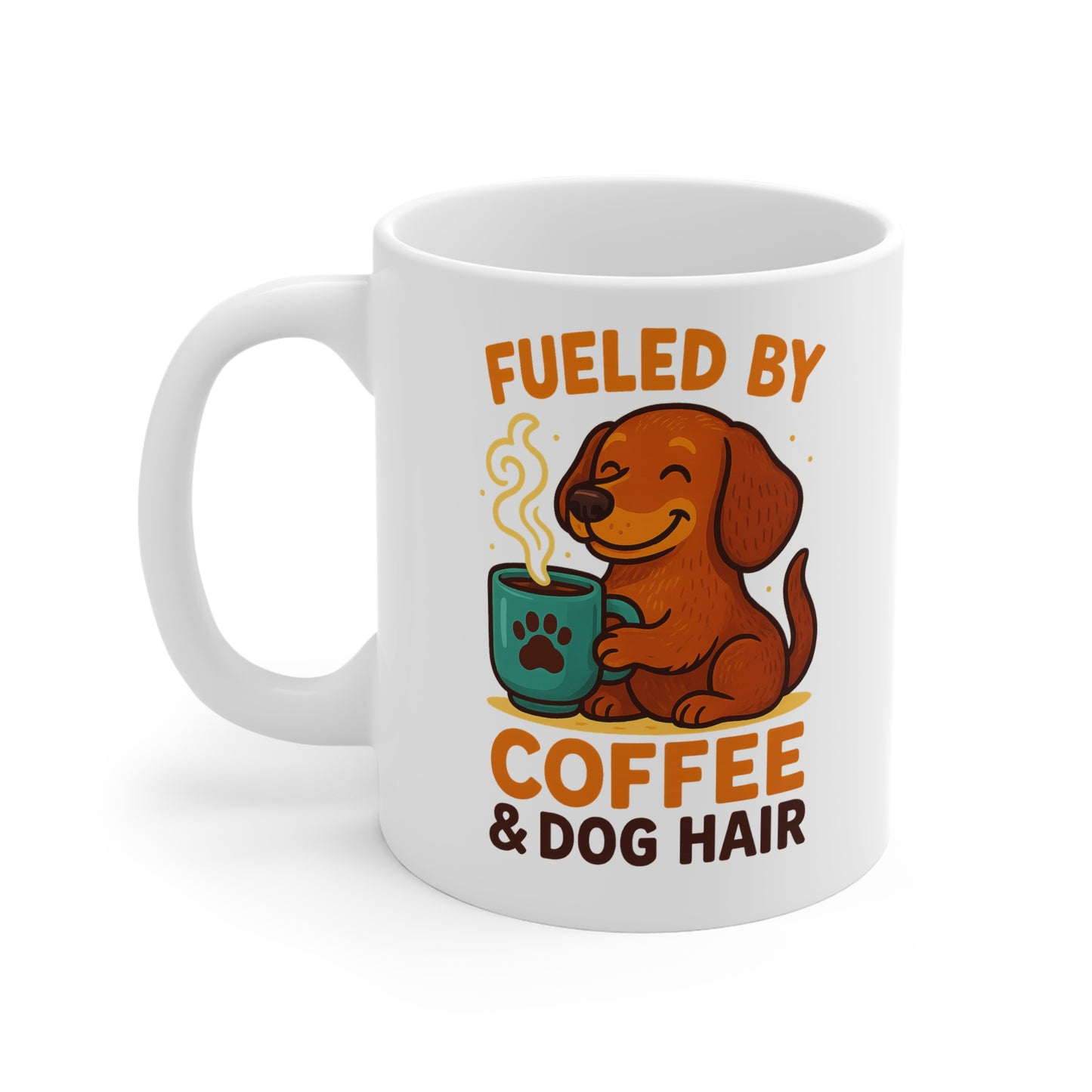 Cozy Dog Lover's Ceramic Mug