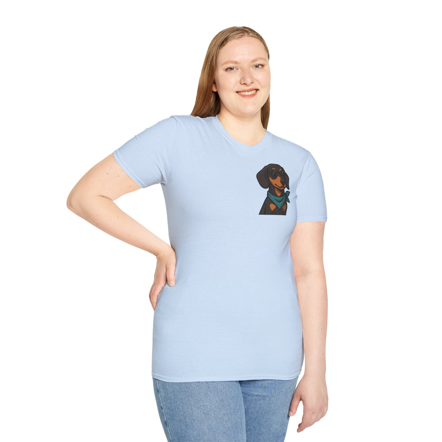 Adorable Dachshund Graphic T-Shirt