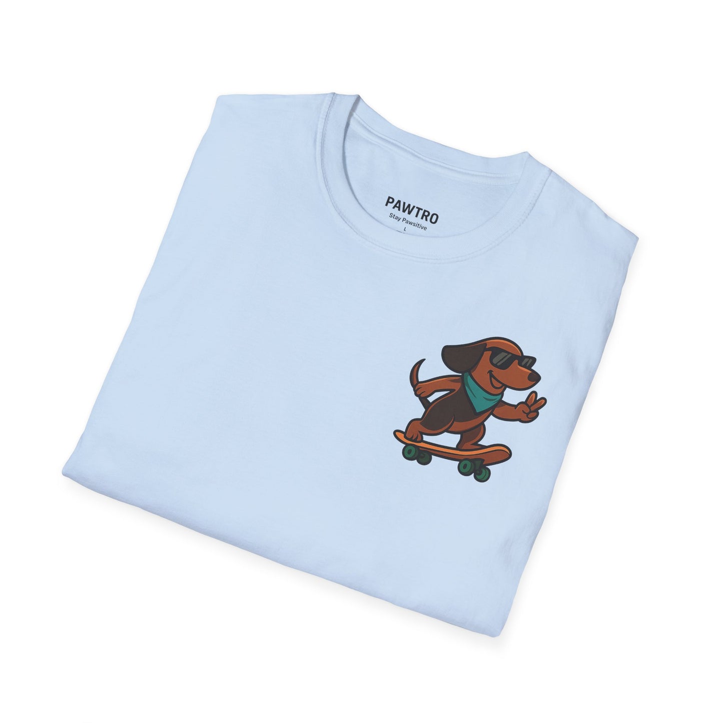 Skateboarding Dog T-Shirt | Fun Unisex Graphic Tee for Pet Lover