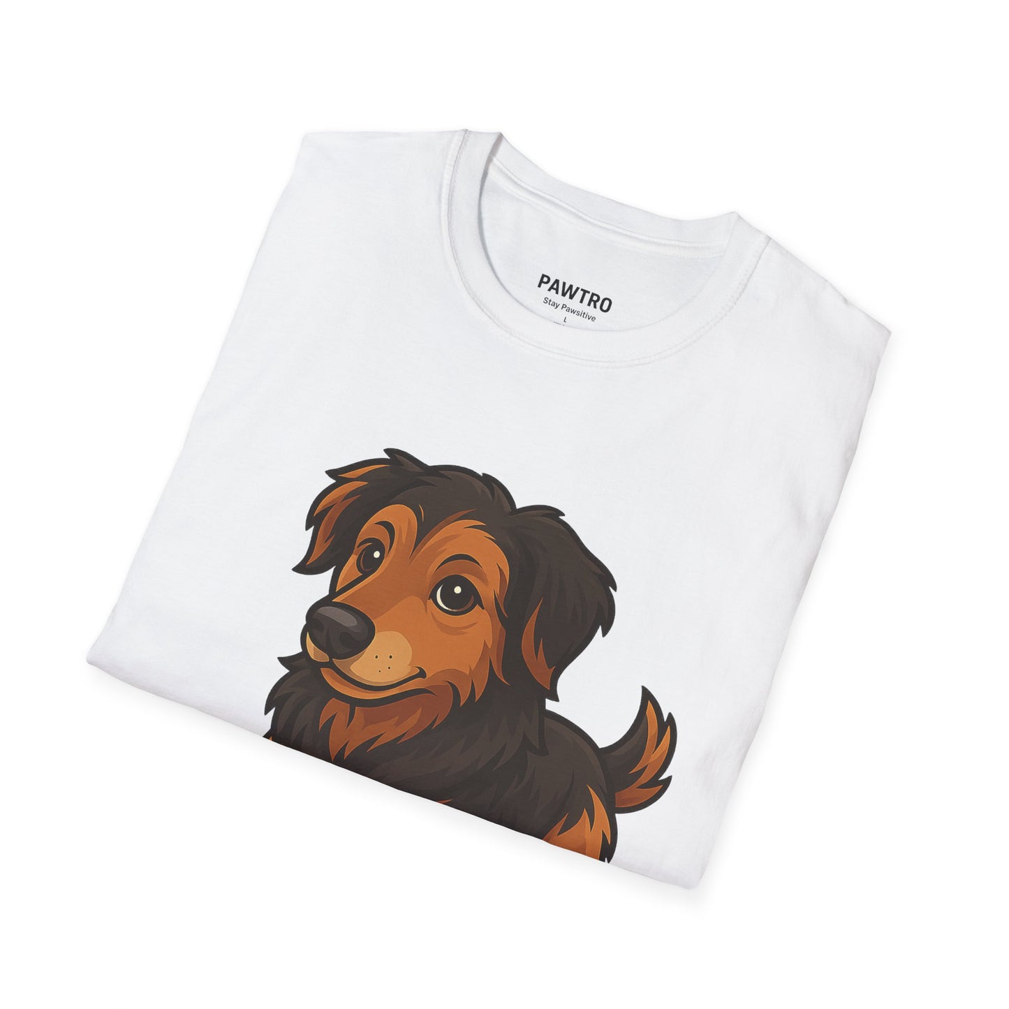 Cute Dog Graphic T-Shirt, Casual Wear