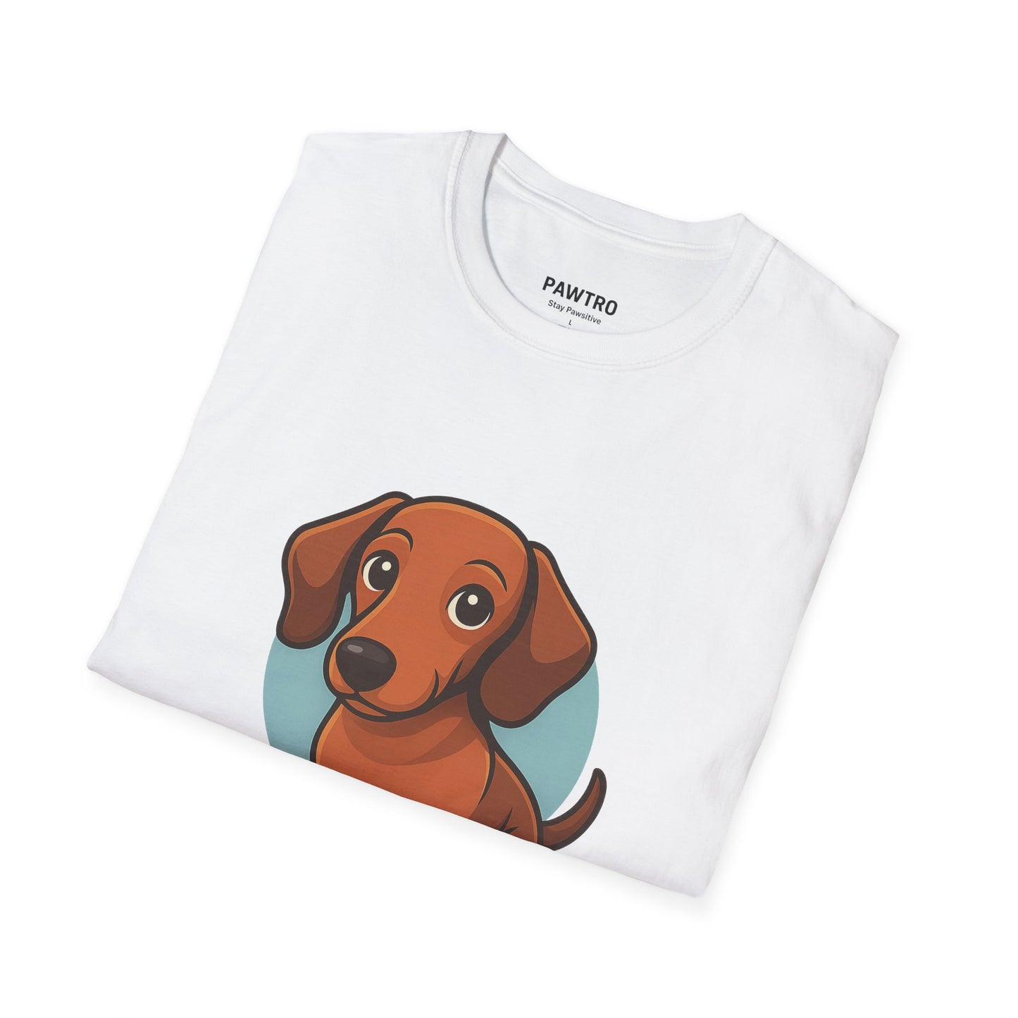 Cute Dog Illustration Unisex T-Shirt
