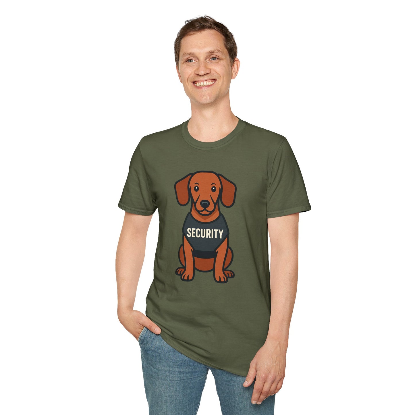 Funny Dog Security T-Shirt