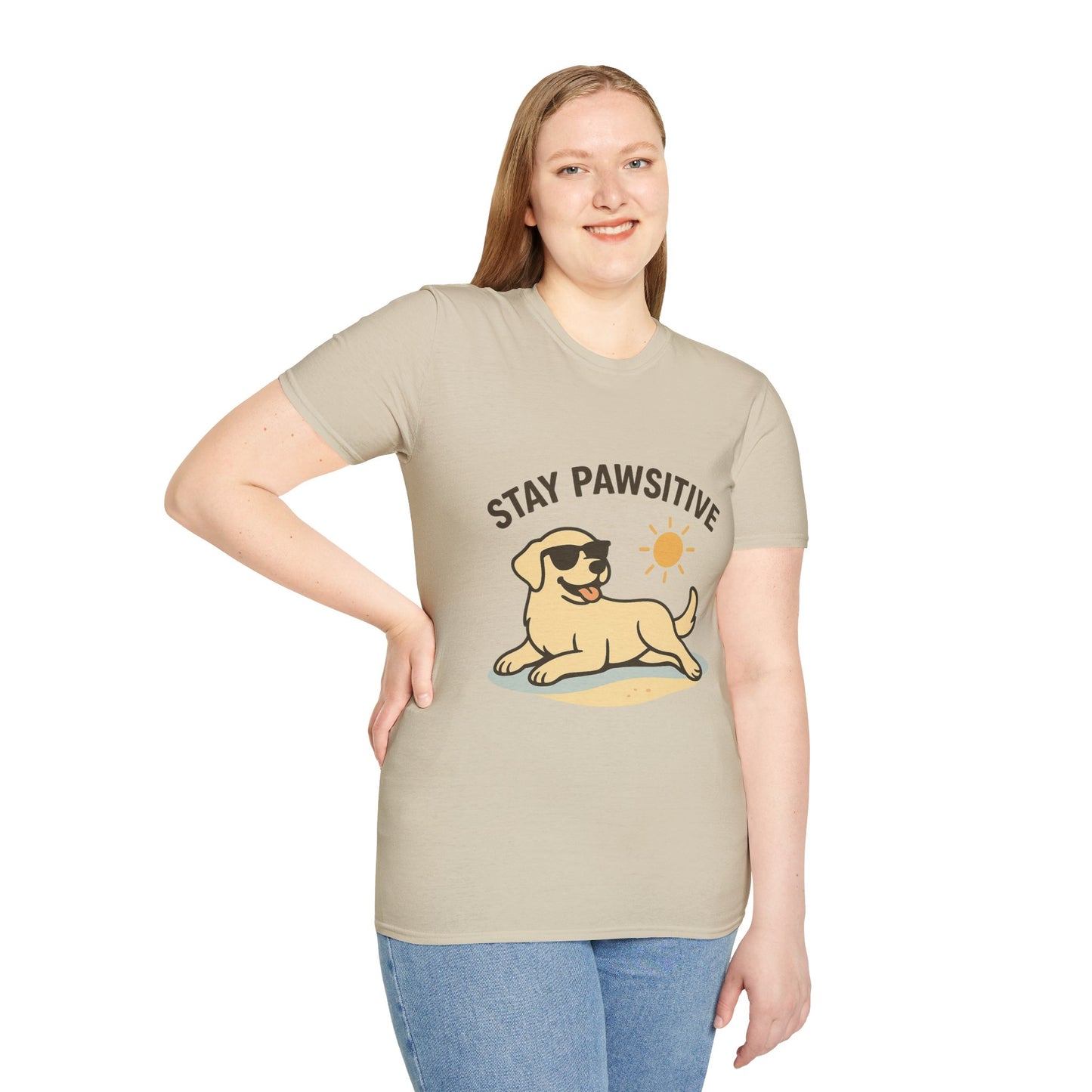 Stay Pawsitive Dog Lover T-Shirt
