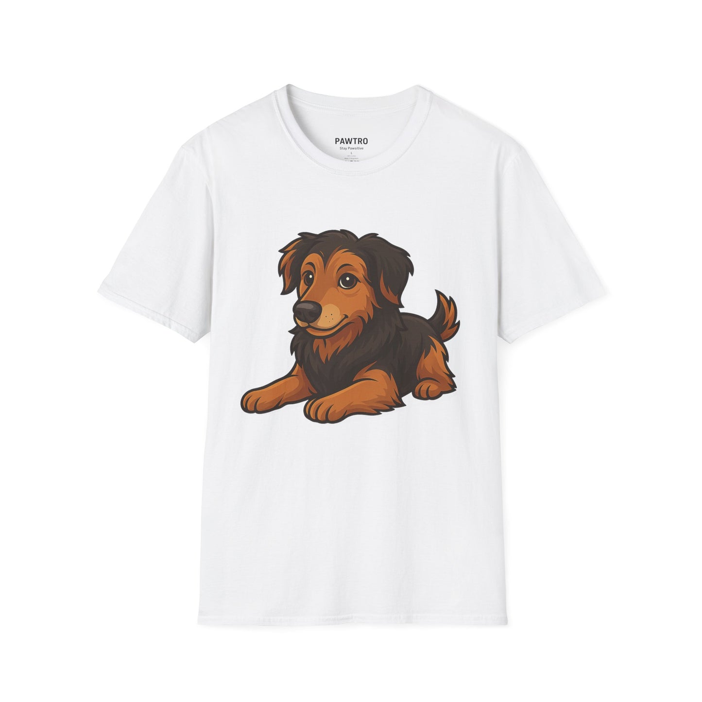 Cute Dog Graphic T-Shirt, Casual Wear