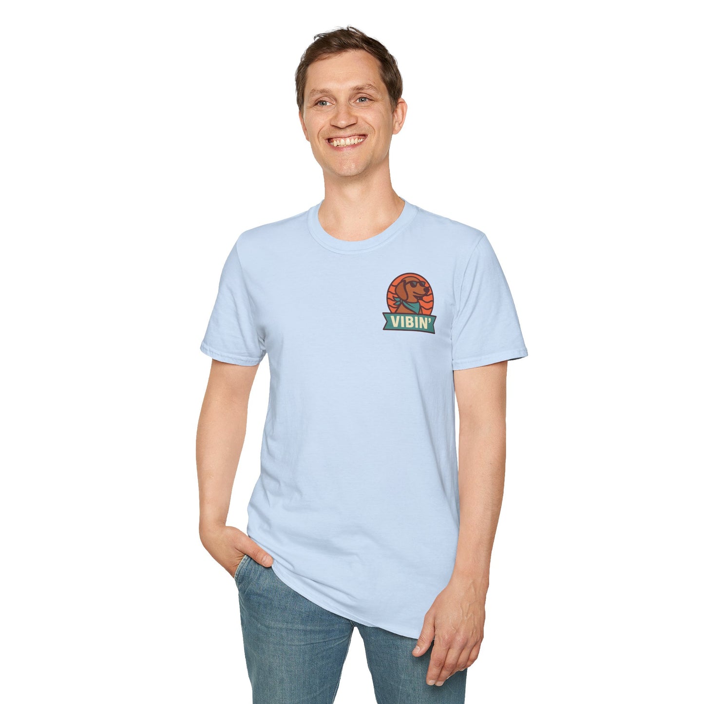 Vibin' Unisex Softstyle T-Shirt | Casual Everyday Wear