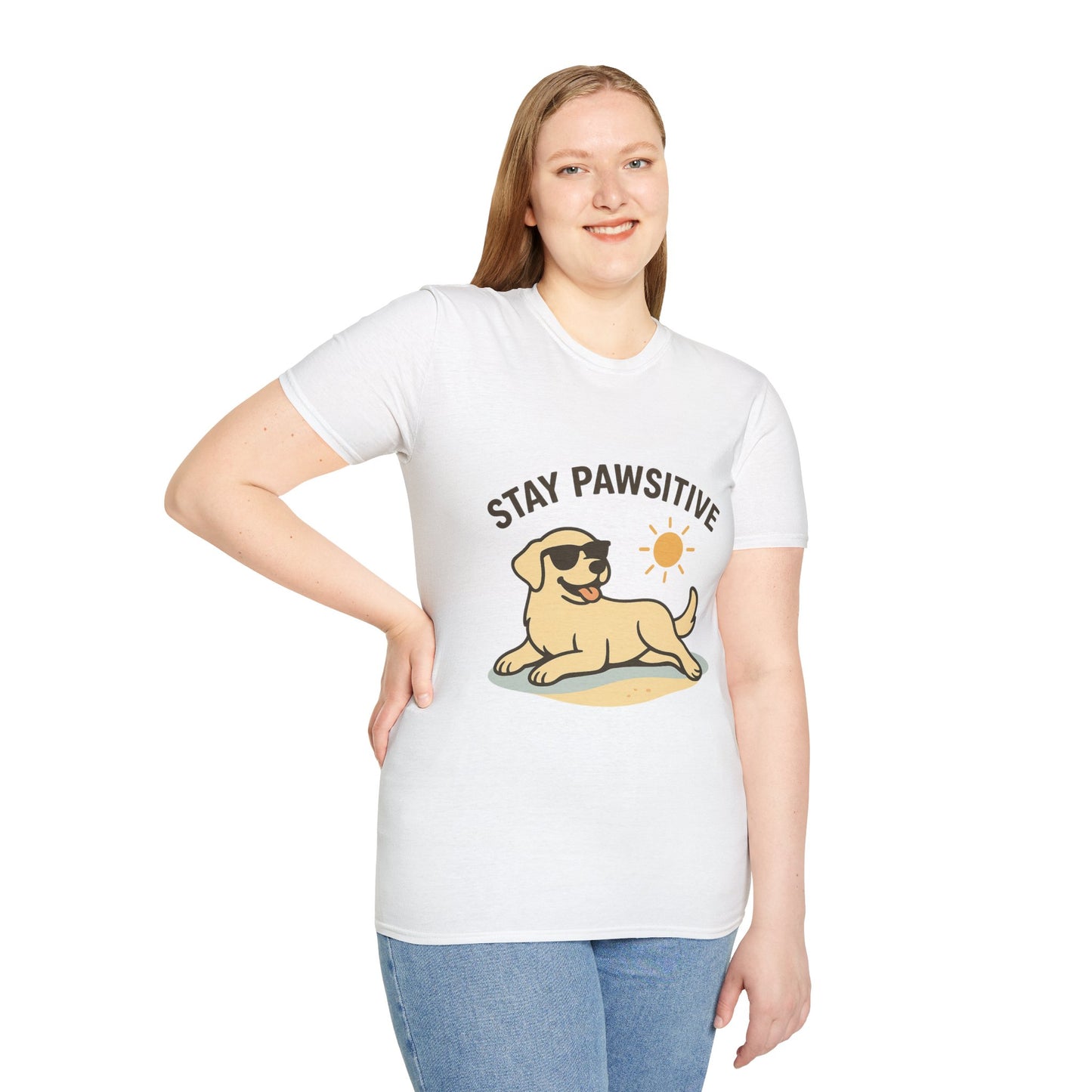 Stay Pawsitive Dog Lover T-Shirt