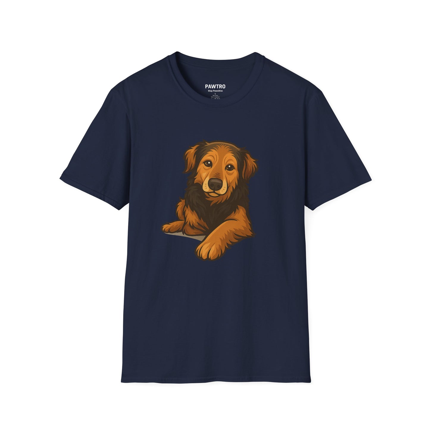 Cute Dog Graphic Unisex Softstyle T-Shirt