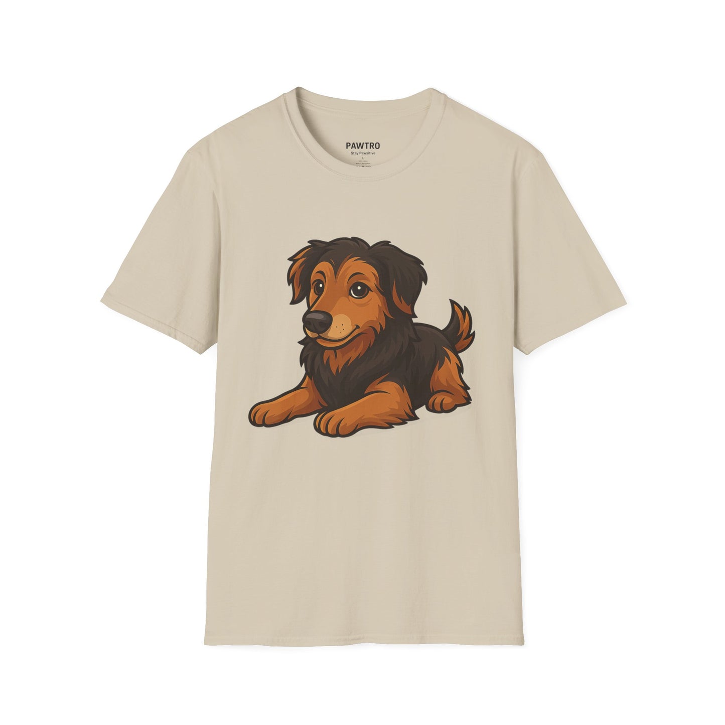 Cute Dog Graphic T-Shirt, Casual Wear
