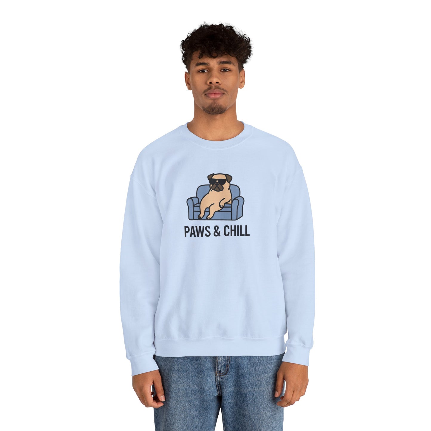 Cozy Dog-Lover Crewneck Sweatshirt