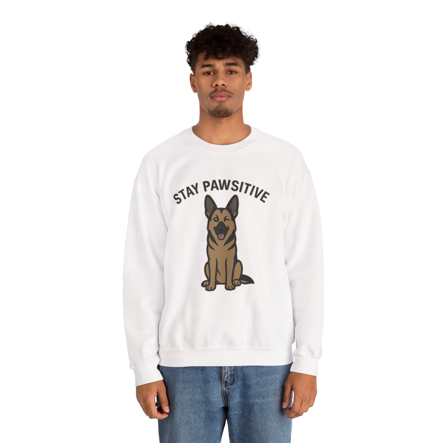 Stay Pawsitive Unisex Sweatshirt