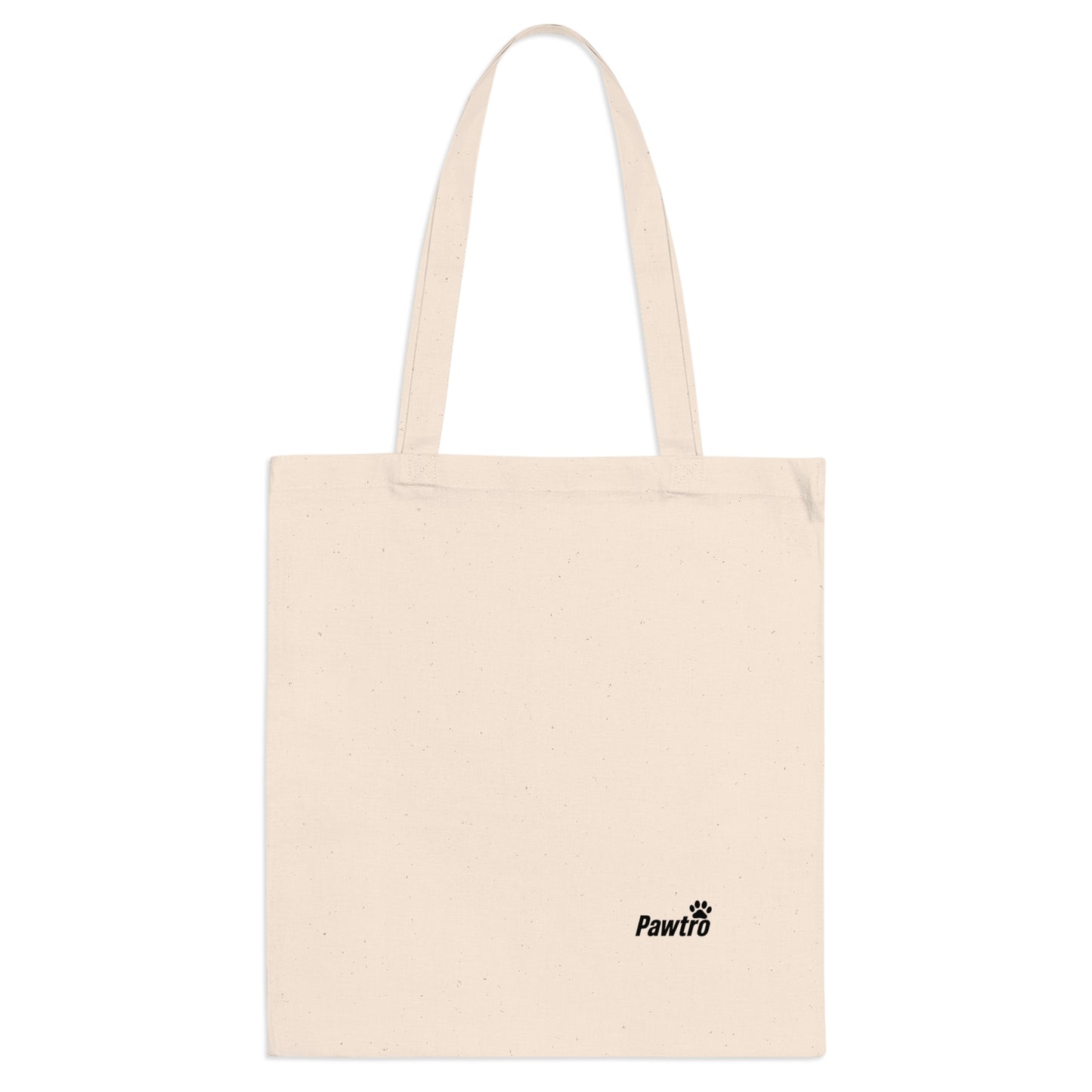 Cute Dog Lover Tote Bag, Pawtro Canvas Bag