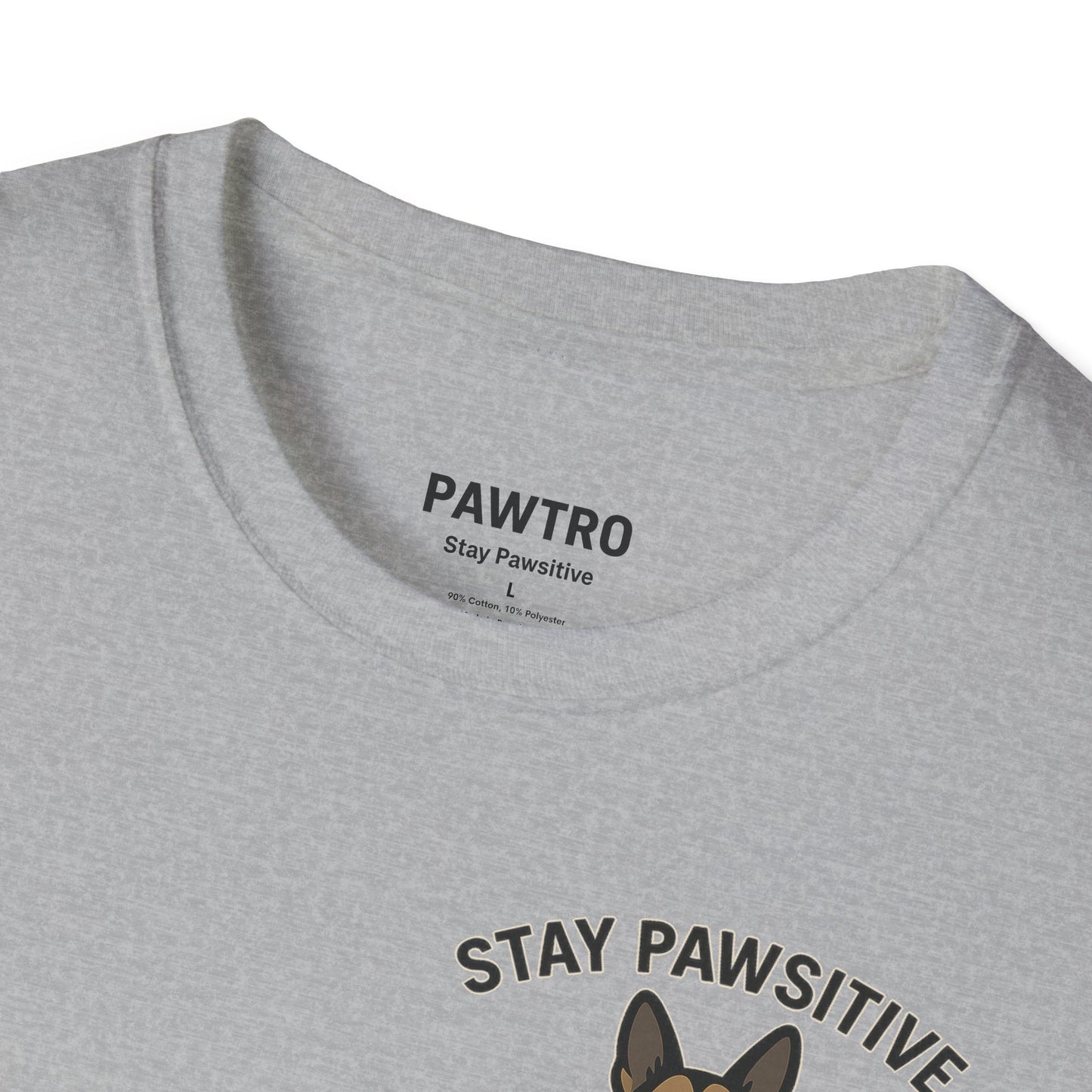 Stay Pawsitive Dog Lover Unisex T-Shirt
