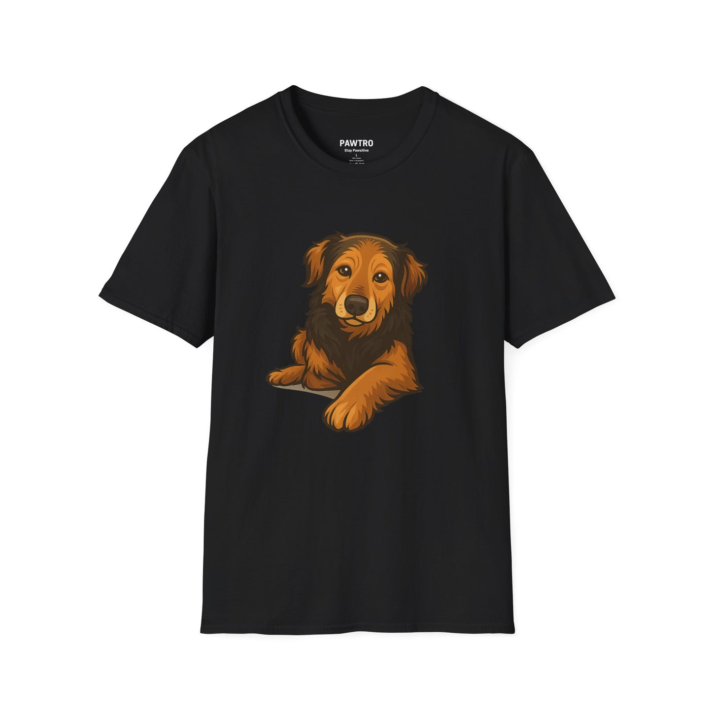 Cute Dog Graphic Unisex Softstyle T-Shirt