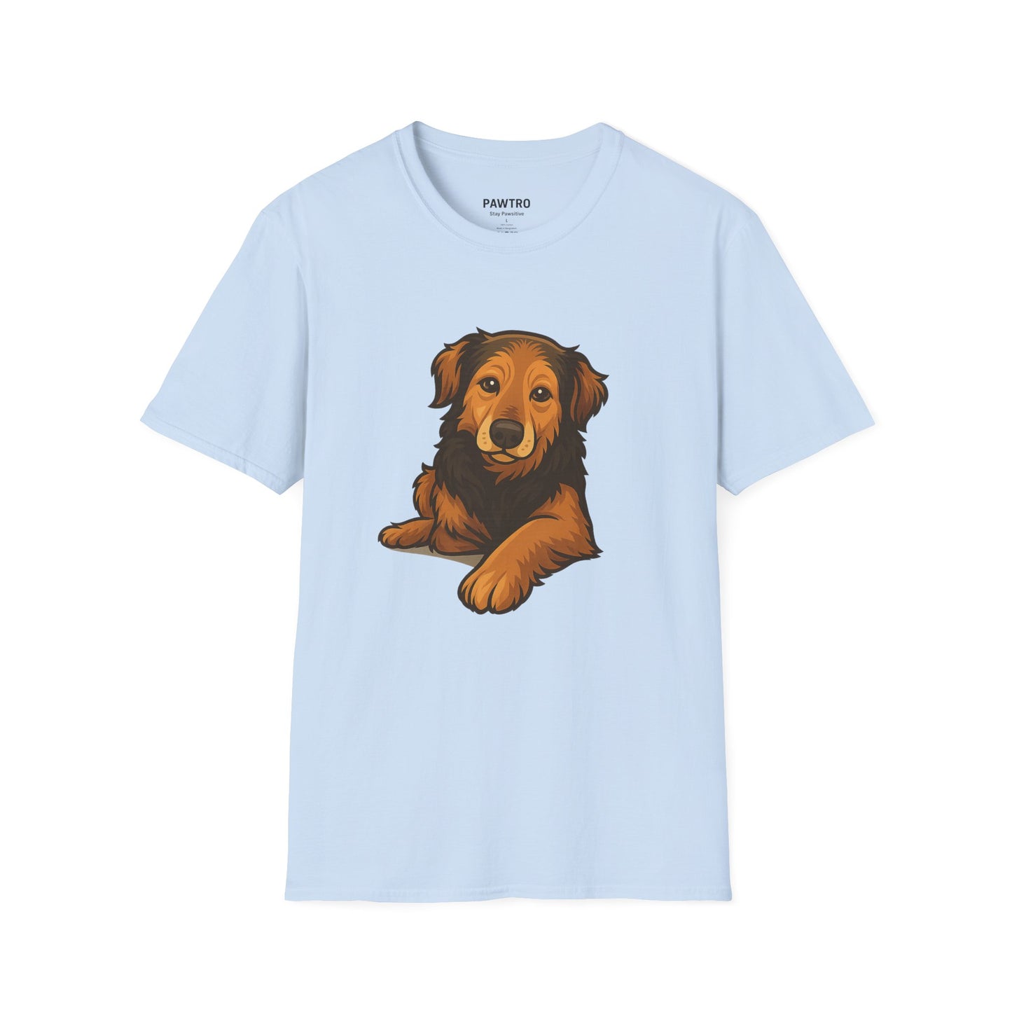 Cute Dog Graphic Unisex Softstyle T-Shirt