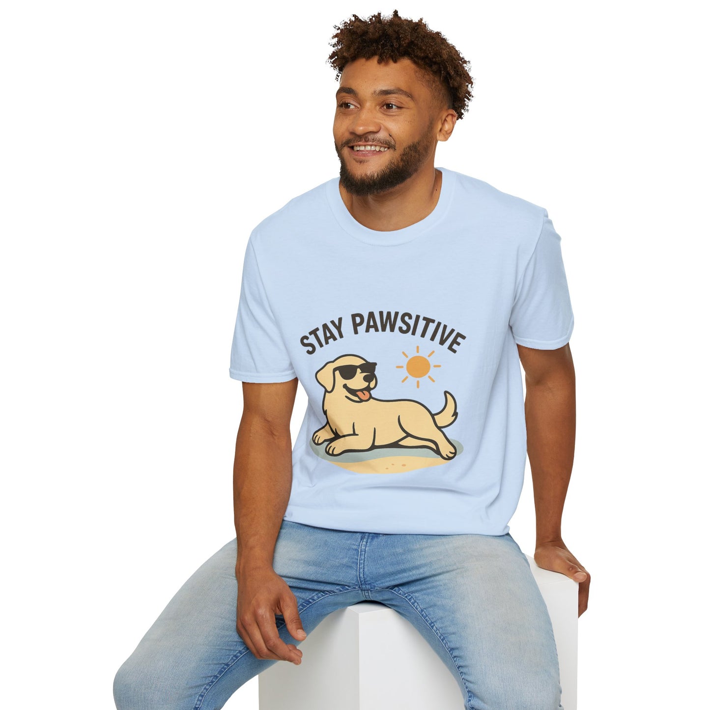 Stay Pawsitive Dog Lover T-Shirt