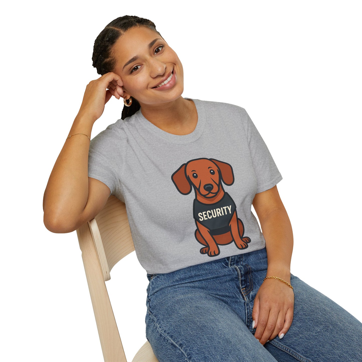 Funny Dog Security T-Shirt