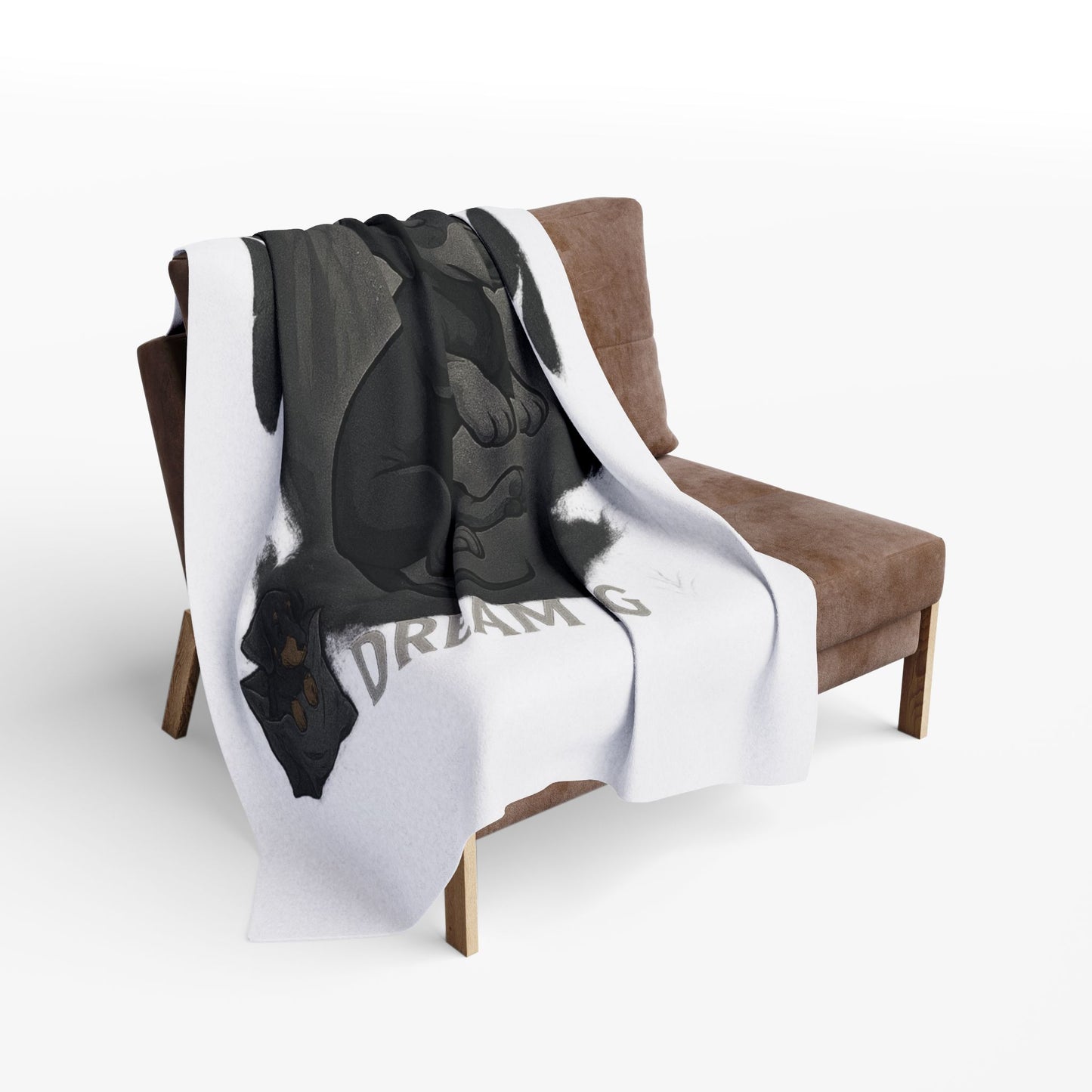 Dream Big Dog Arctic Fleece Blanket, Cozy Pet Blanket