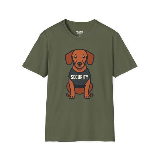Funny Dog Security T-Shirt