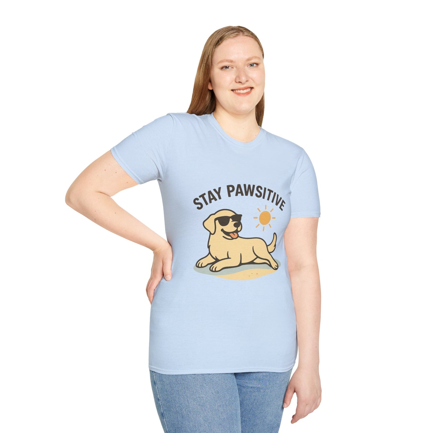 Stay Pawsitive Dog Lover T-Shirt