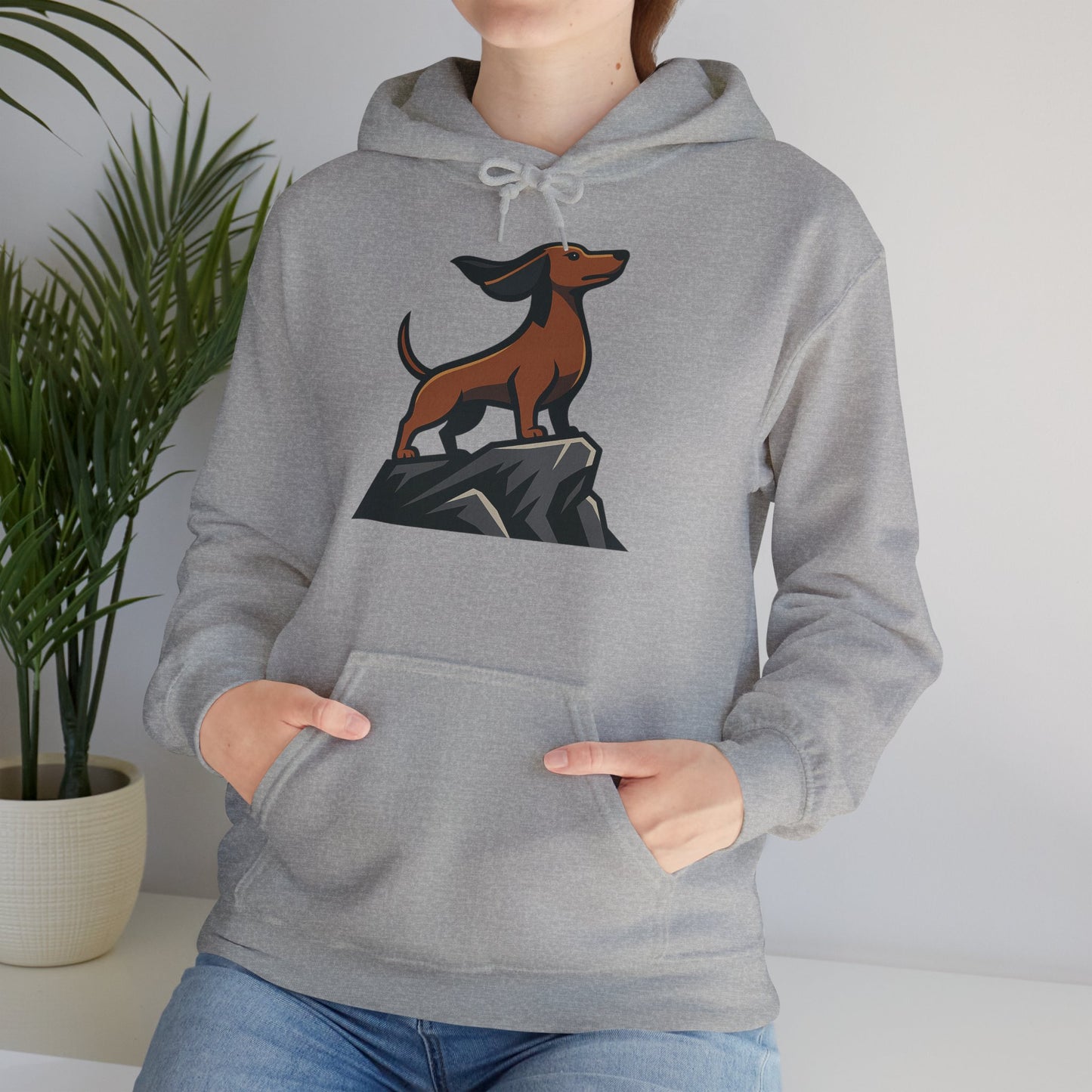 Dachshund Adventure Hoodie - Cozy Pet Lover Sweatshirt
