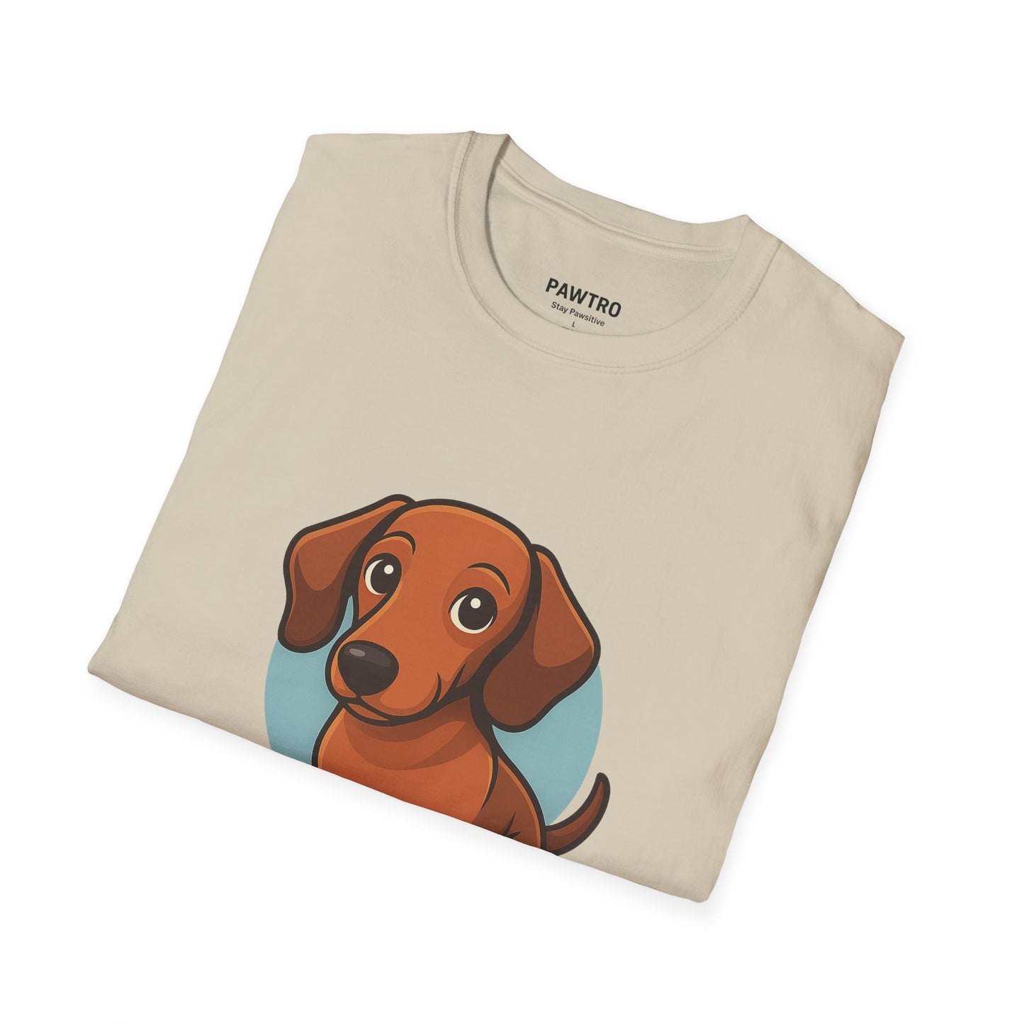 Cute Dog Illustration Unisex T-Shirt