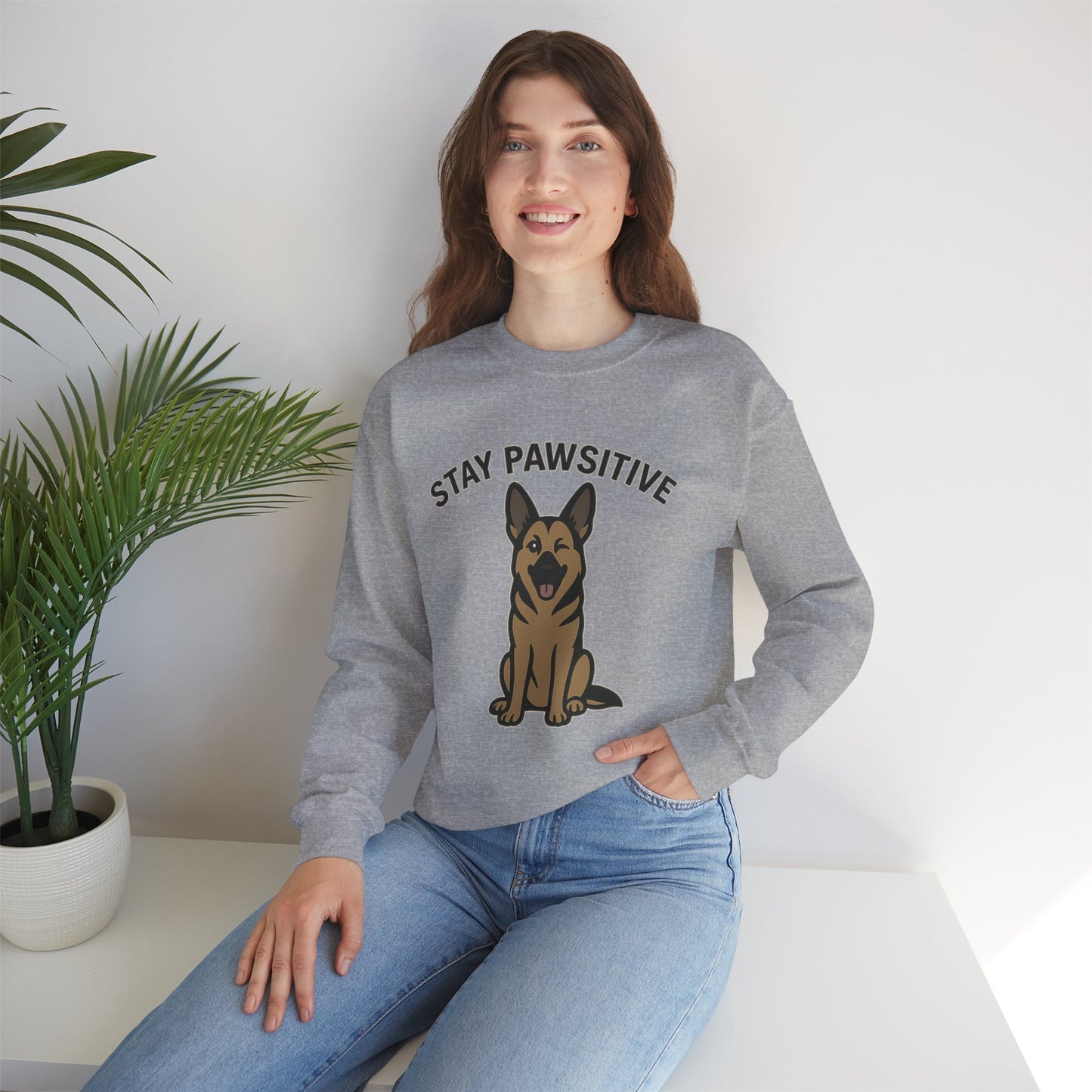 Stay Pawsitive Unisex Sweatshirt
