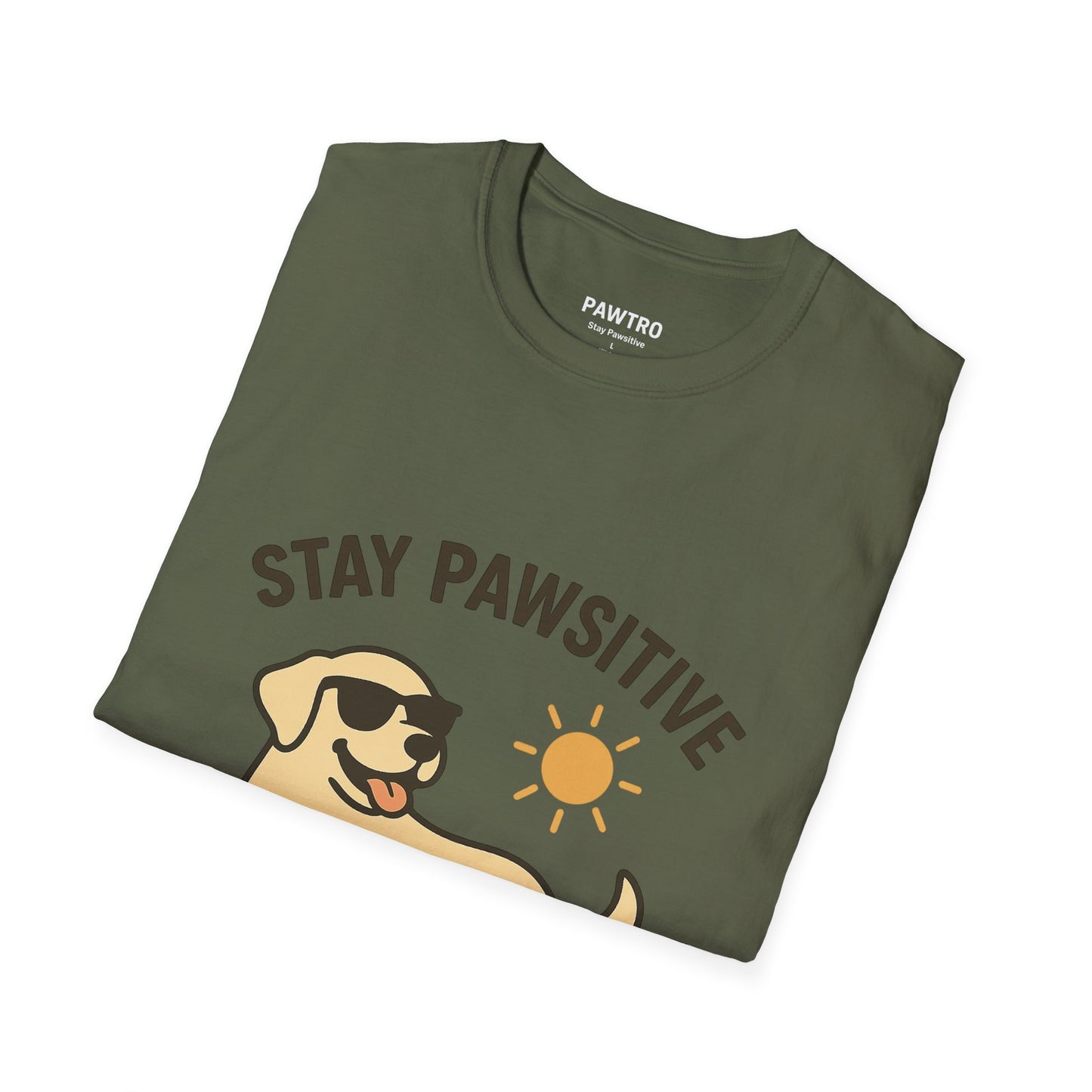 Stay Pawsitive Dog Lover T-Shirt