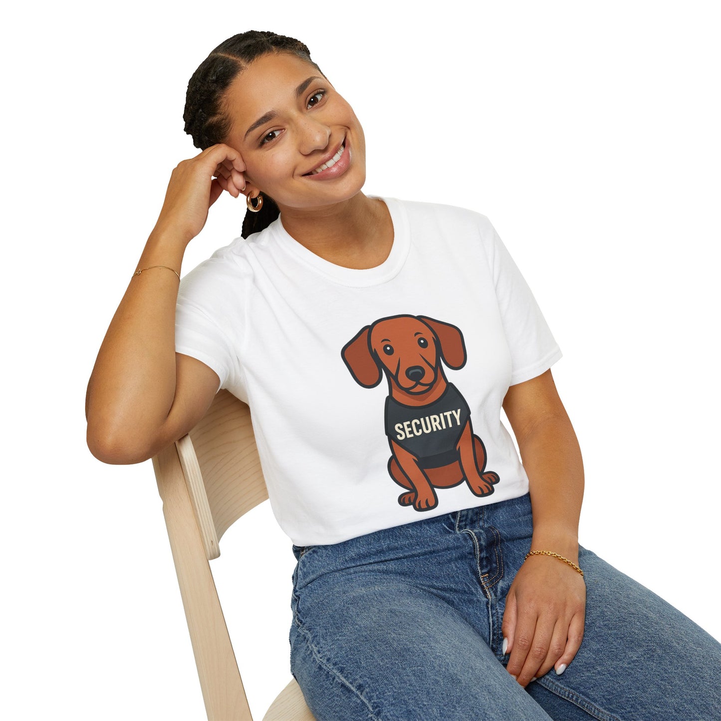 Funny Dog Security T-Shirt