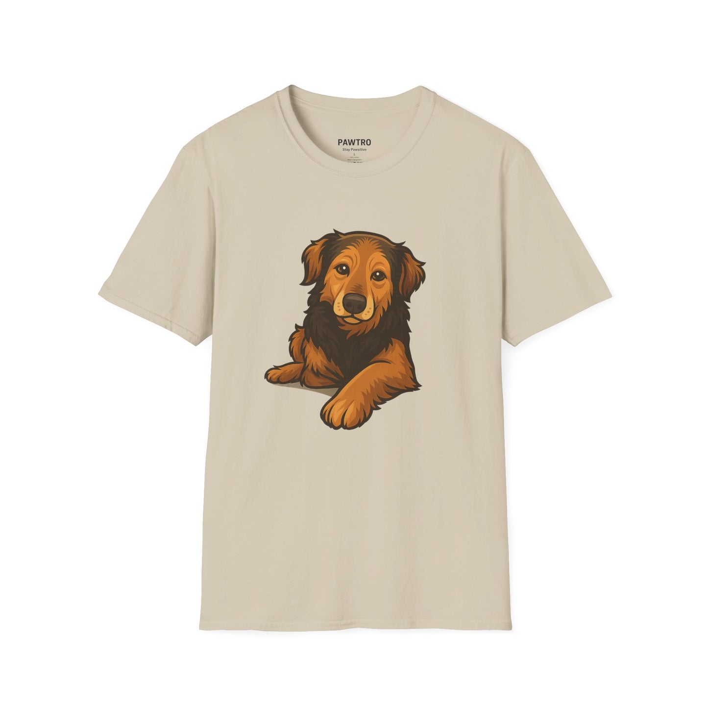 Cute Dog Graphic Unisex Softstyle T-Shirt
