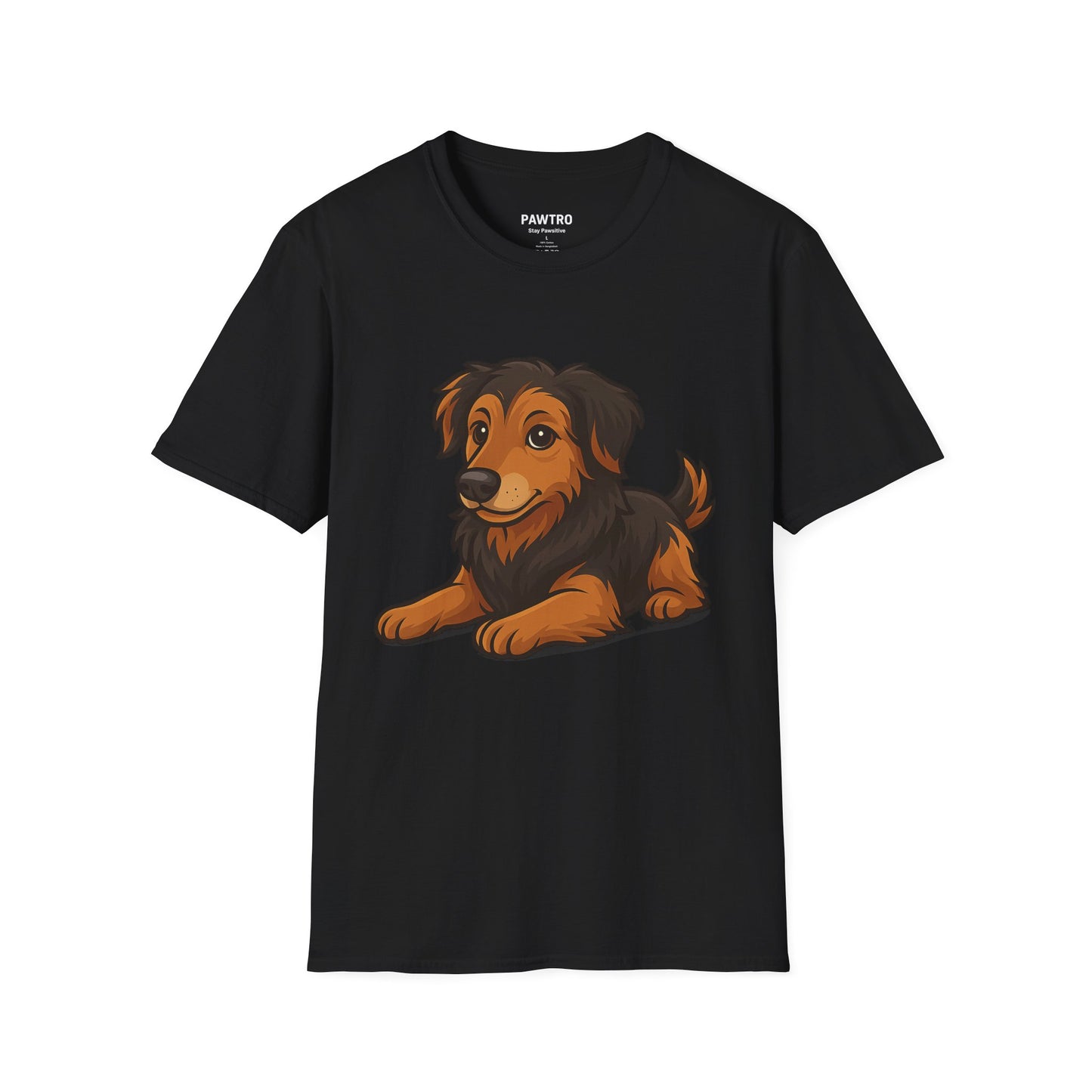 Cute Dog Graphic T-Shirt, Casual Wear