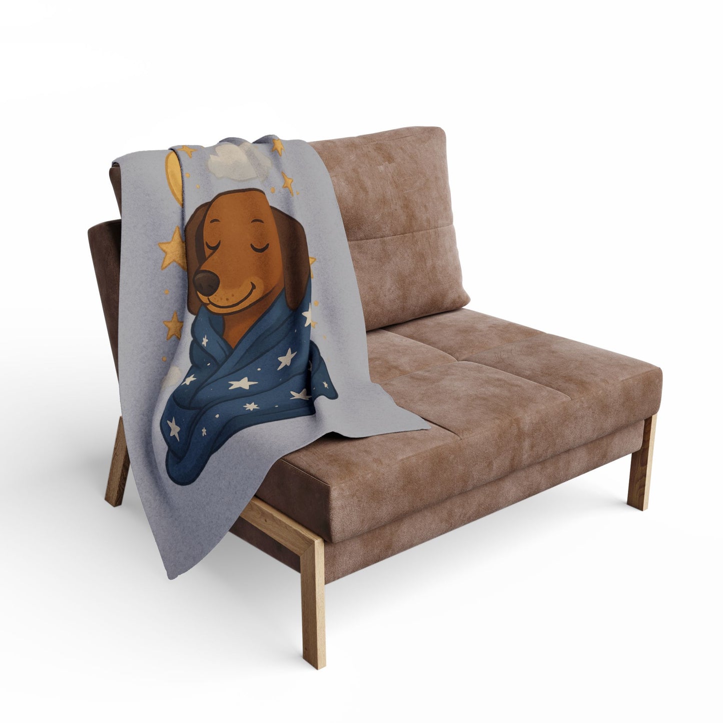 Cozy Dog Blanket, Soft Fleece Blanket for Dog Lovers