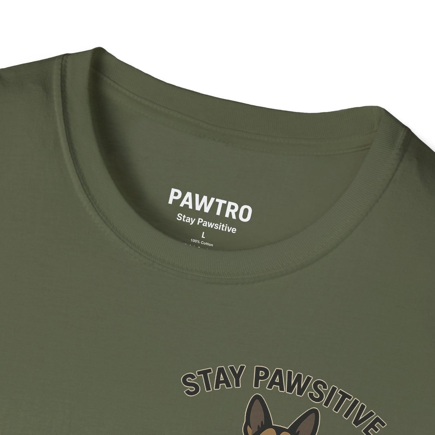 Stay Pawsitive Dog Lover Unisex T-Shirt