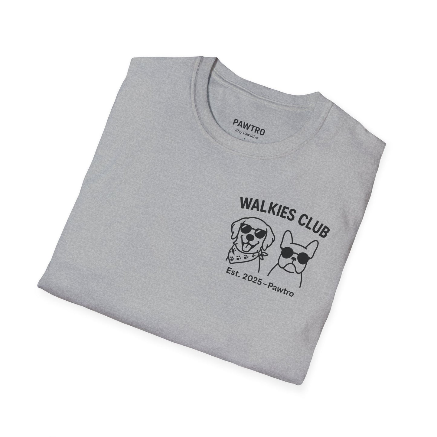 Pet Lovers Unisex T-Shirt | Walkies Club Tee