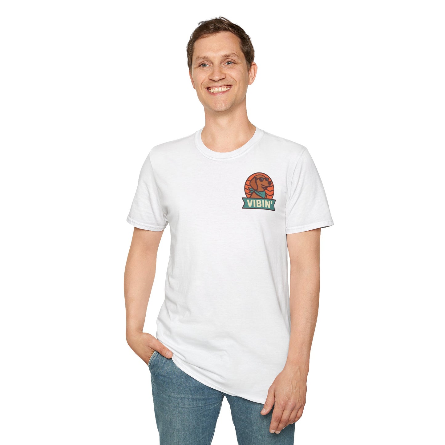 Vibin' Unisex Softstyle T-Shirt | Casual Everyday Wear