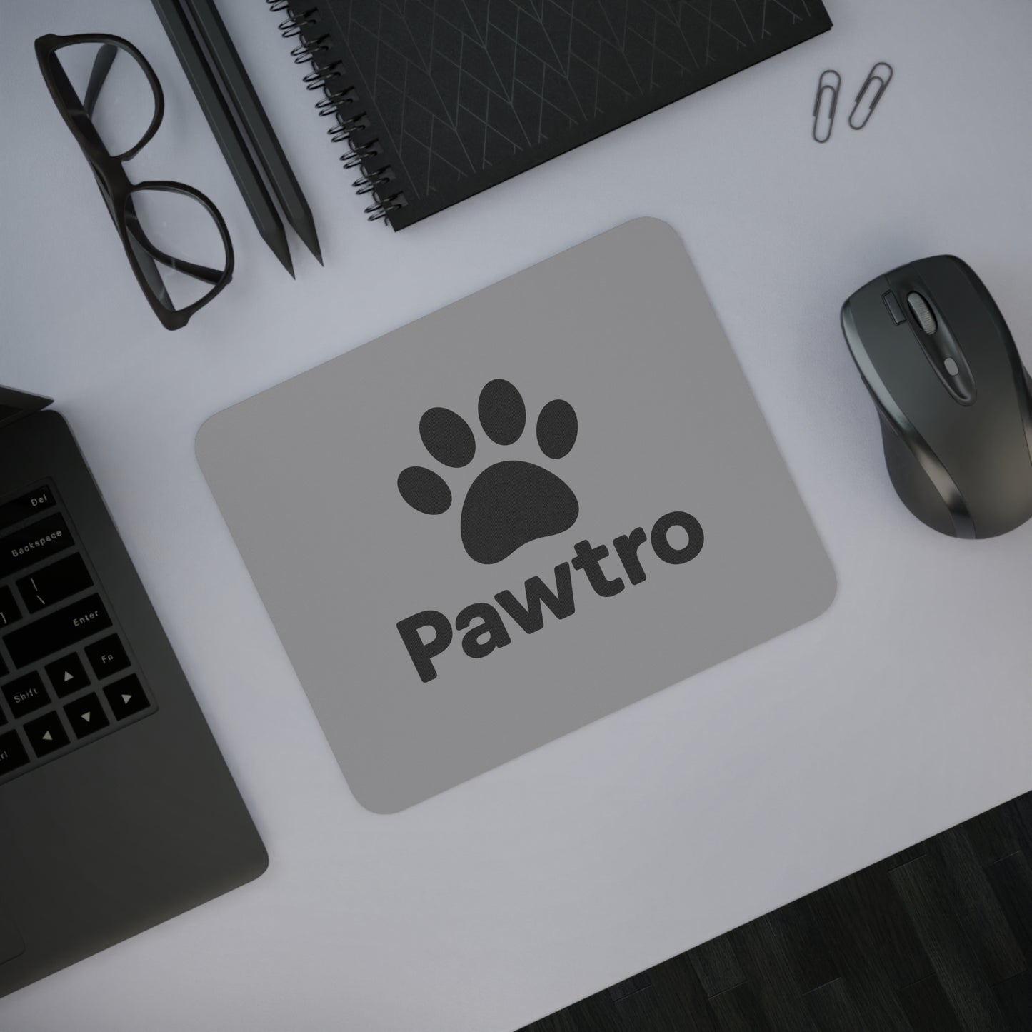 Paw Print Desk Mouse Pad