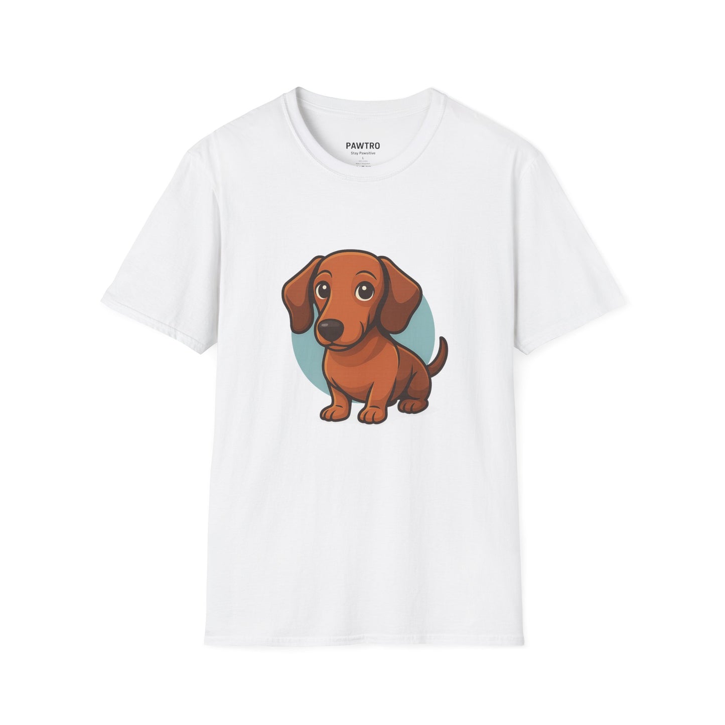 Cute Dog Illustration Unisex T-Shirt
